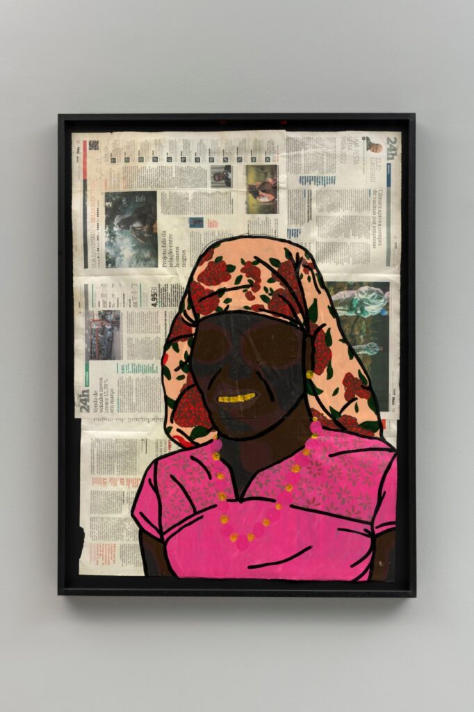 Acrílica sobre jornal, 84 x 59 cm. Coleção Museu Nacional Centro de Arte Reina Sofia. Foto: divulgação