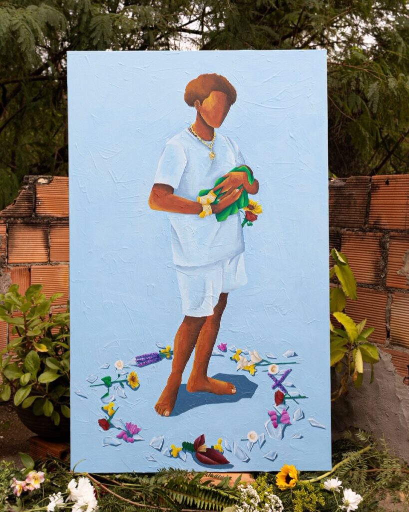 Óleo sobre tela, 130 x 80cm. Foto: reprodução